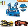 Vertical Double Colors Plastic outsole injection Machine offer Tools