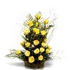 50 Yellow Flower Basket Deliver Flowers to Pune Picture